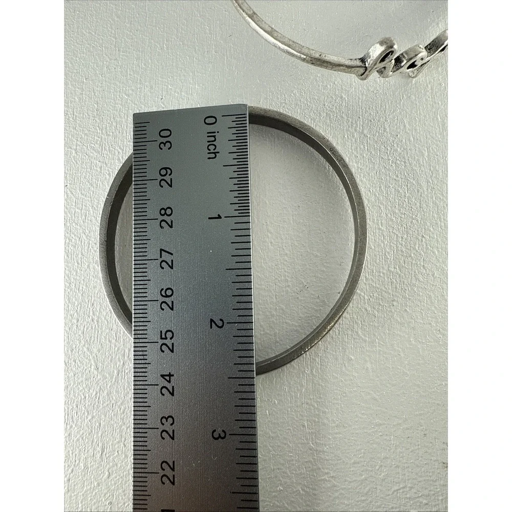 Do Unto Other As You Would Have Them Do Unto You Bracelet Silver Tone‎ Clamper.